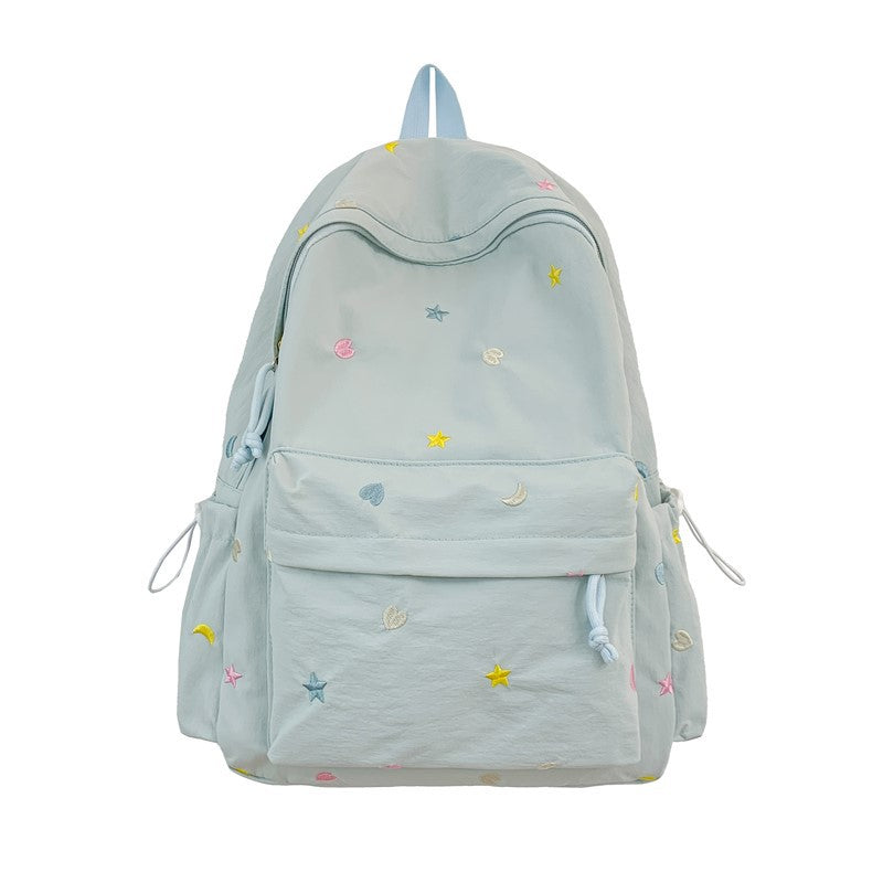 Freizeit-Rucksack mit Buntem Motiv und Vielseitigen Fächern Brehn