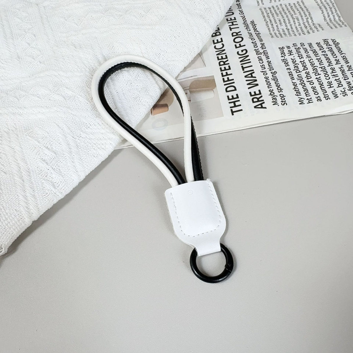 Premium Leder Schlüsselanhänger Halter Brehn