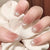 Premium Französische Tipp Press-On Nagelerweiterungen Brehn