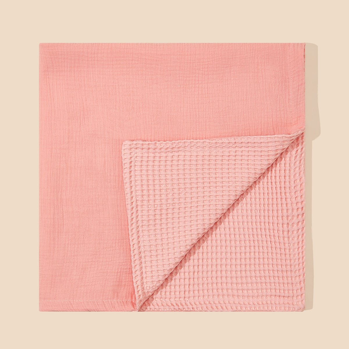Dual-Texturiertes Musselin Babydecke Brehn