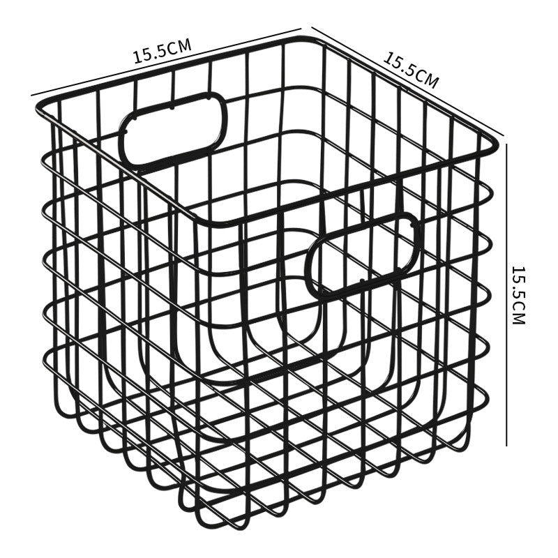 Unisex Drahtaufbewahrungskorb mit ergonomischen Griffen Brehn