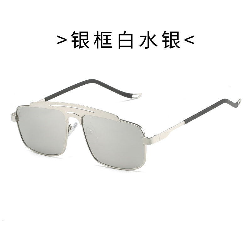Damen Modische Brille mit schmalem Metallrahmen Brehn