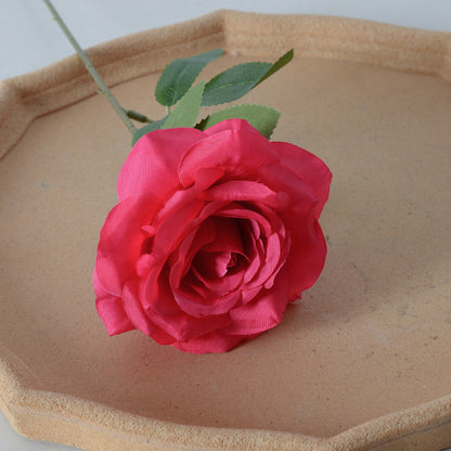 Elegantes Seiden schwarzes Rose Haaraccessoire