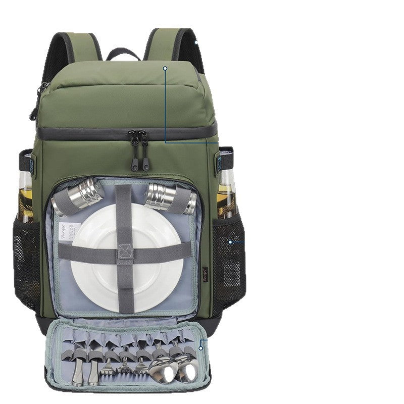 Isolierte Multifunktions-Rucksacktasche Brehn