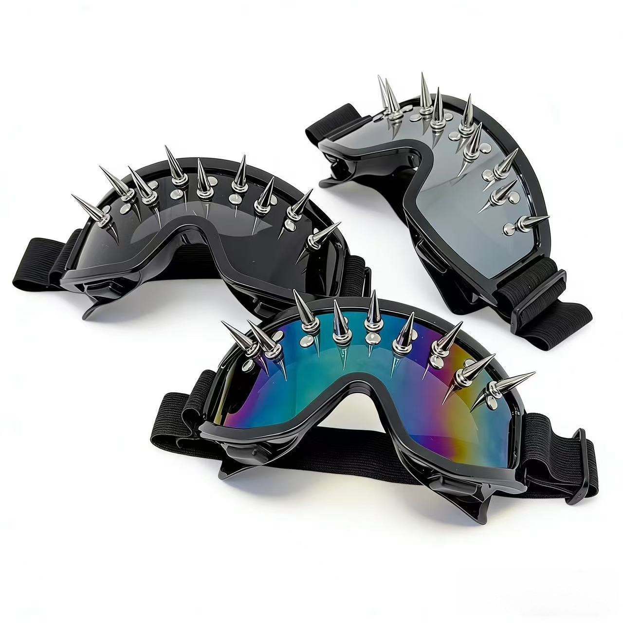 Damen Sportliche Schutzbrille mit Punk-inspiriertem Design Brehn