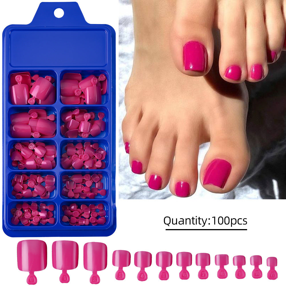 Premium Soft Gel Fußnagelspitzen Set Brehn