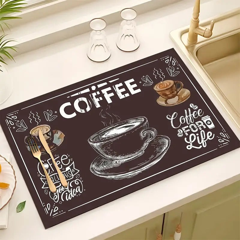 Kaffee Bar Küchenteppich Brehn