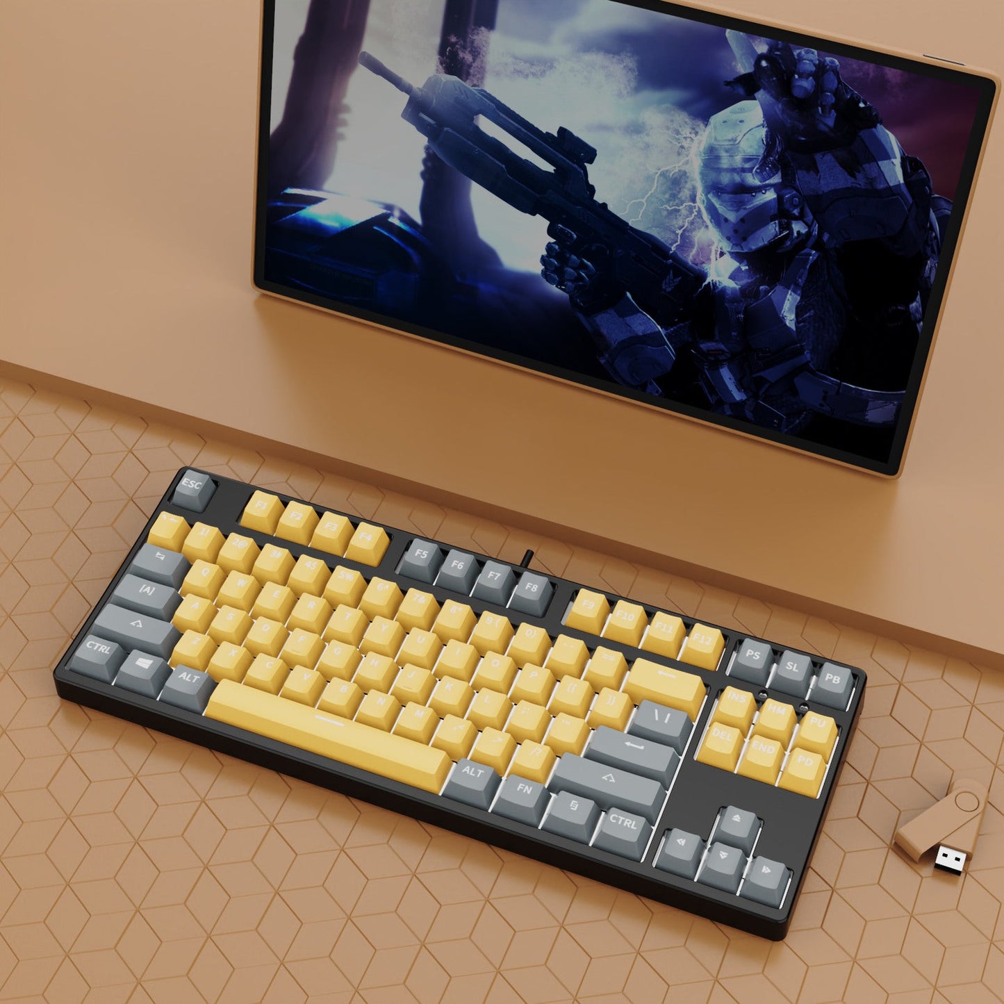 Gaming Mechanische Tastatur Brehn