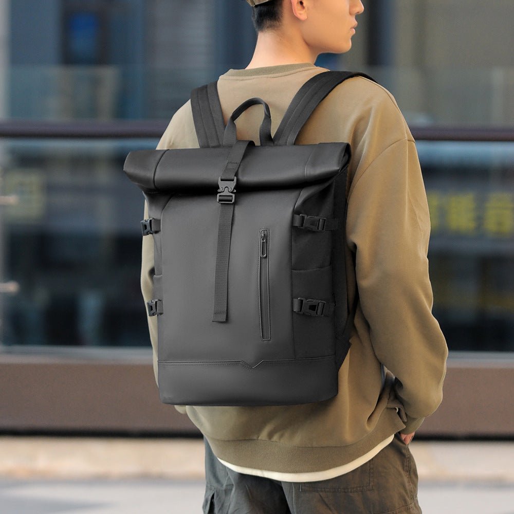 Stylische Roll-Top wasserdichte Tasche Brehn