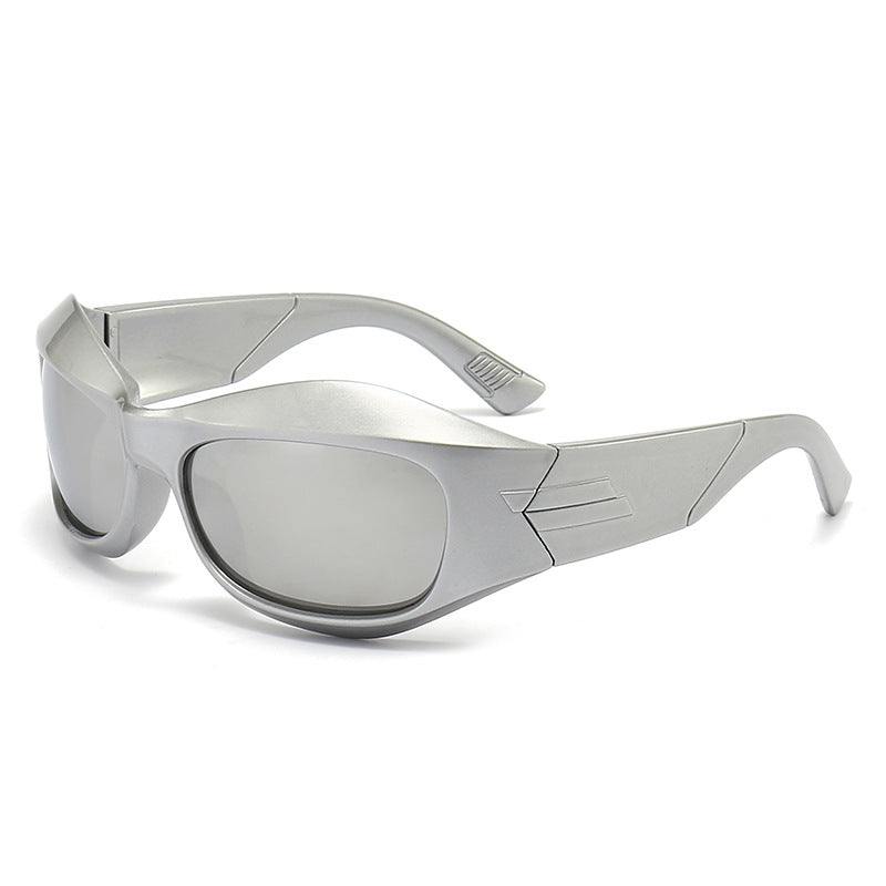 Damen sportliche Sonnenbrille mit ergonomischem Design und UV-Schutz Brehn