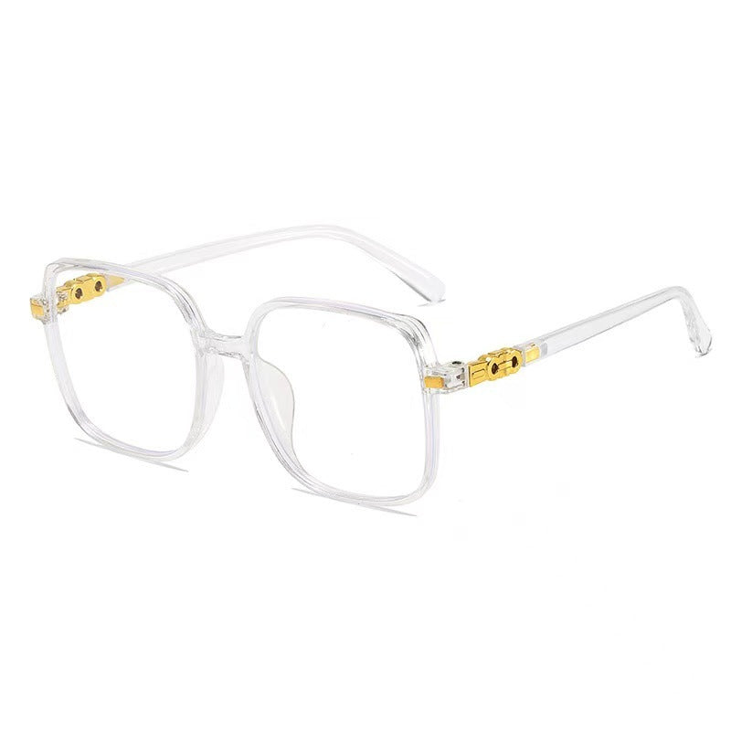 Chic Transparente Rechte Rahmen Brille Brehn