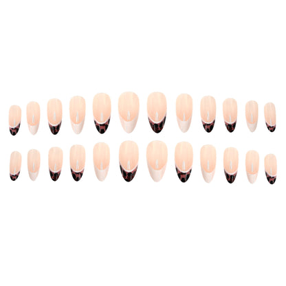 Chic Tiered Animal Print Press-On Nail Set