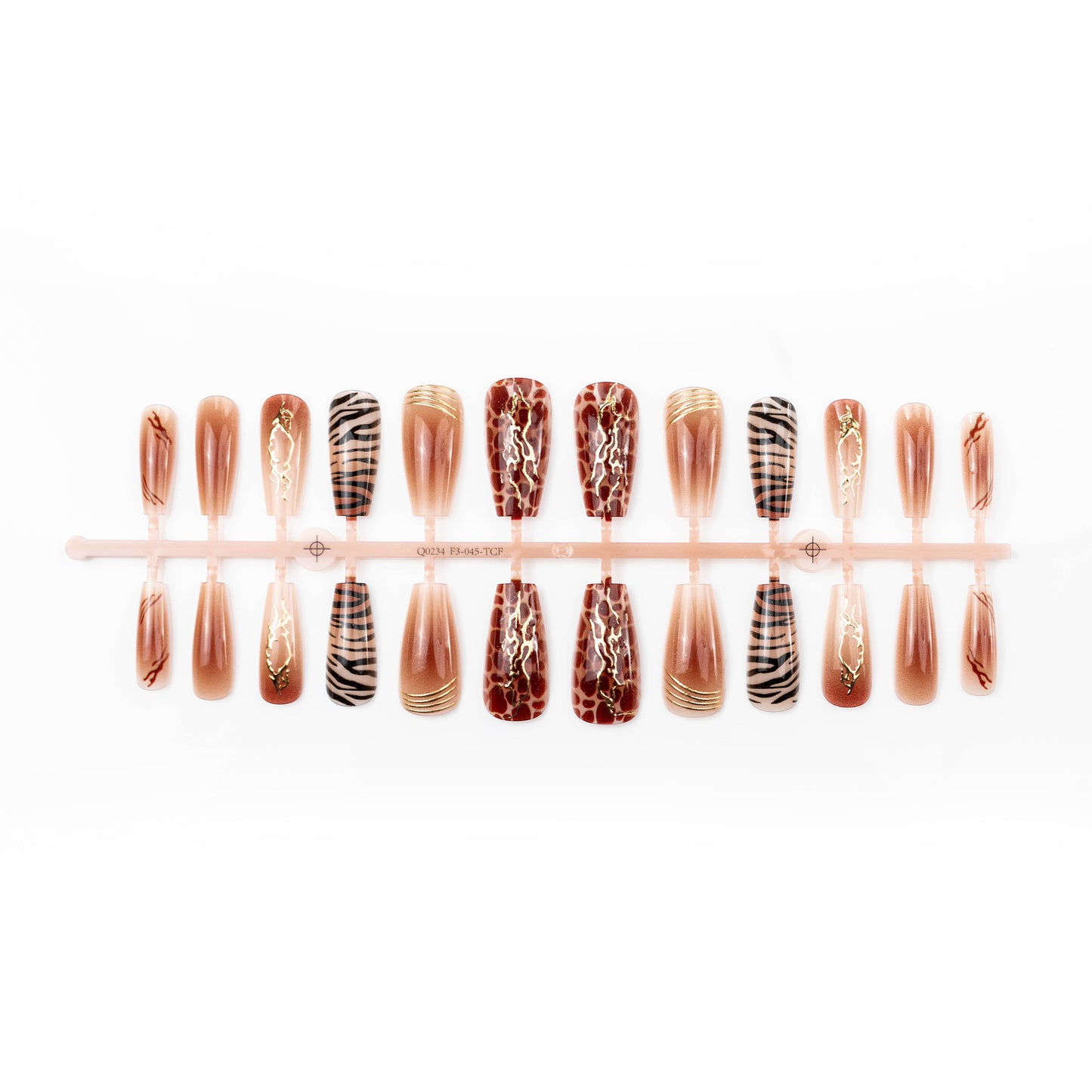Künstliche Nail Art Nägel Brehn