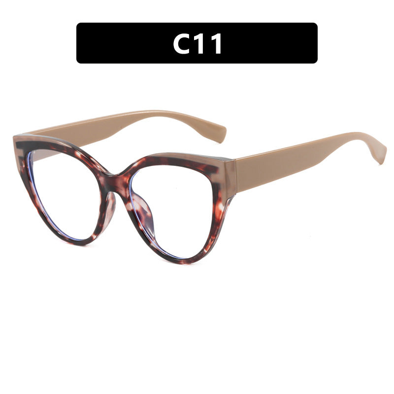 Damen Cat-Eye Sonnenbrille mit extravagantem Rahmen und UV-Schutz Brehn