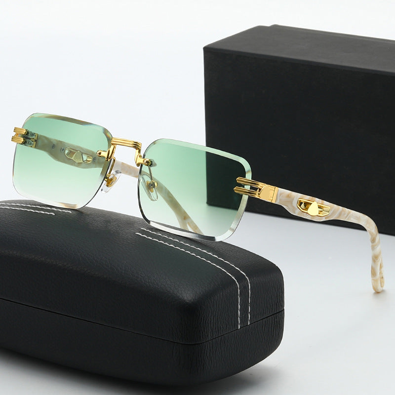 Damen stilvolle quadratische Korrektionsbrille Brehn