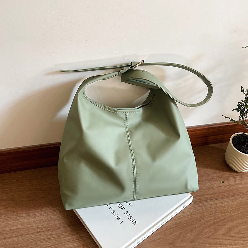 WoSpacious Soft Leather Hobo Bag Brehn