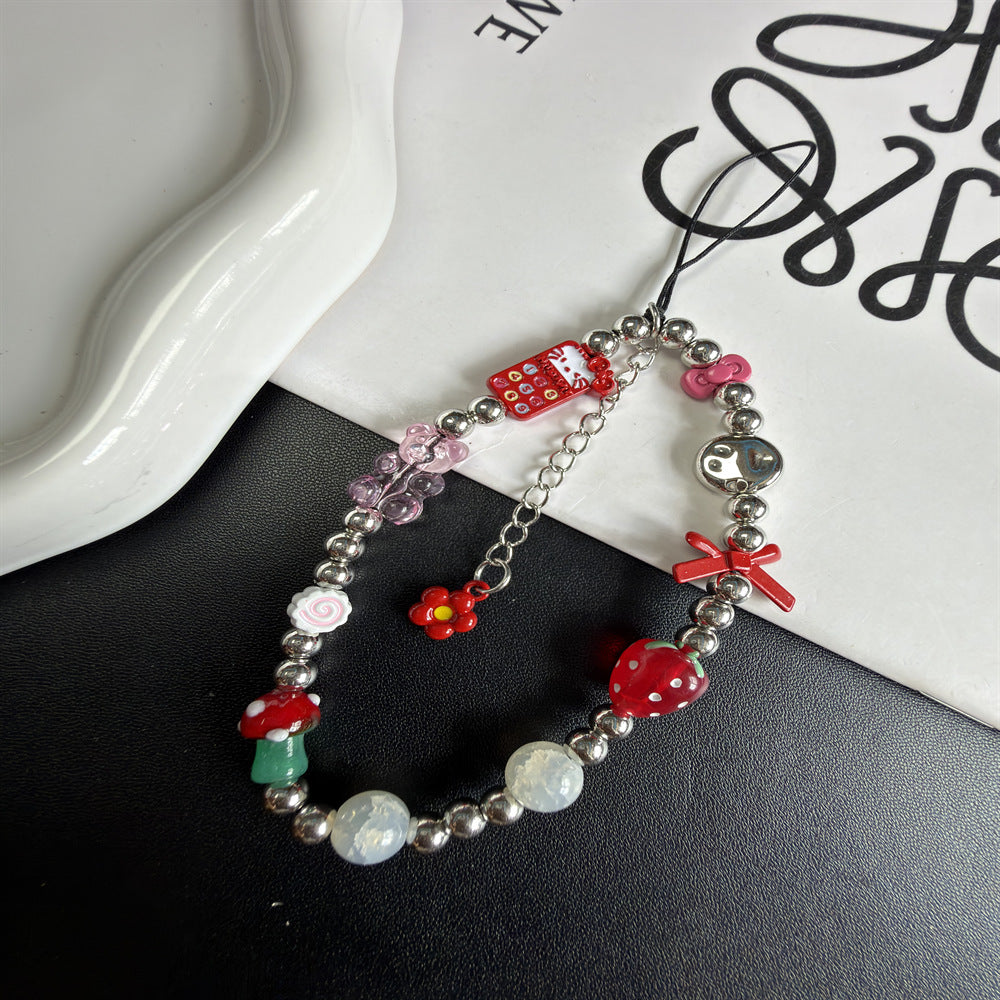 Verspielt Perlen Charme Armband Brehn