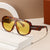 Damen sportliche Sonnenbrille mit stylischem Vollranddesign Brehn