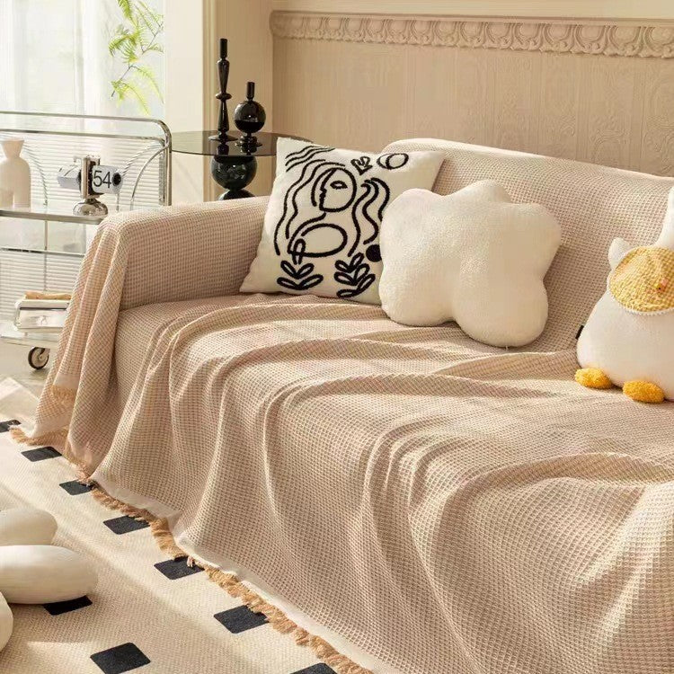 Elegante Gewebte Wurfdecke