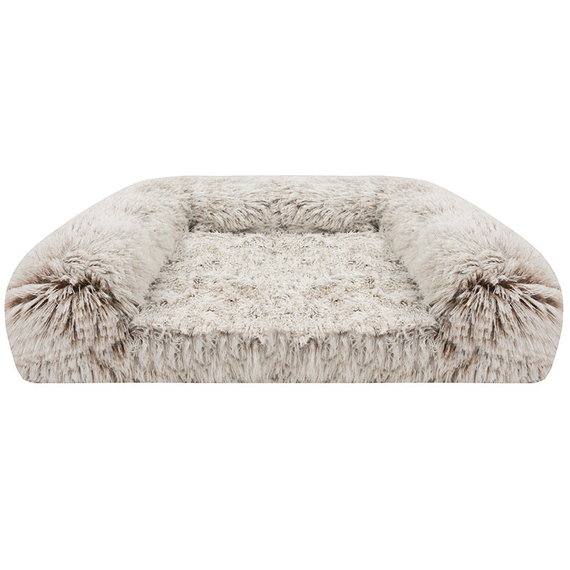 Luxuriöses Plüsch Hundebett