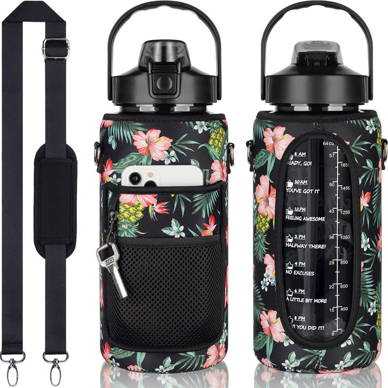 Damen Sportliche Wasserflasche Brehn