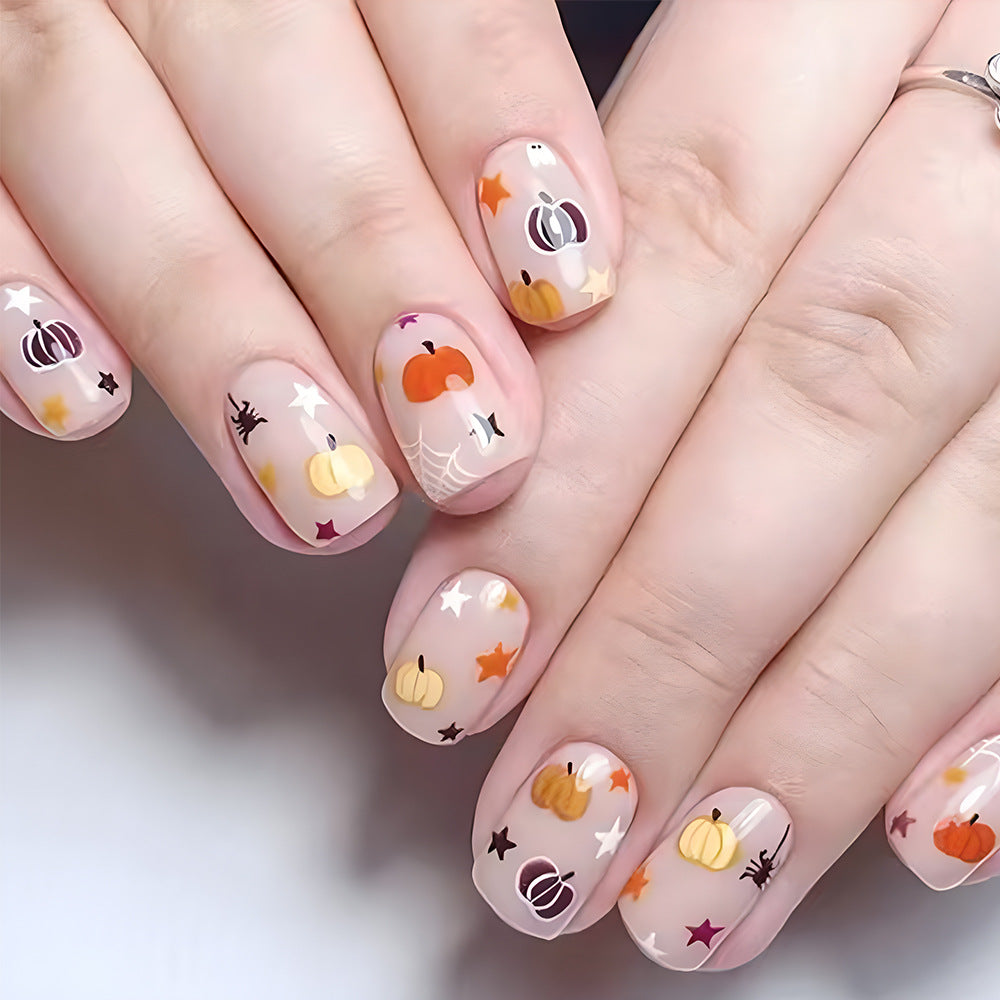 Halloween-Themed Nagelkunst Brehn