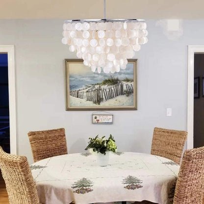 Stylische Mutter von Perlen Pendant Chandelier