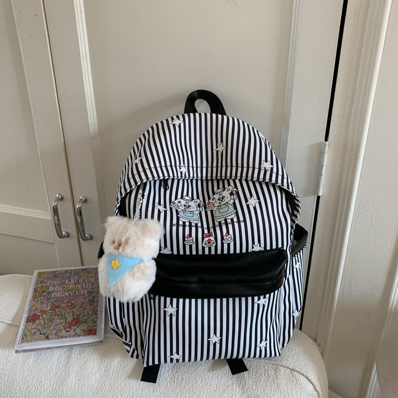 Rucksack mit Buntem Tiermotiv und Praktischen Fächern Brehn