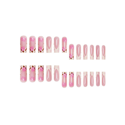 Floral Acrylnagelvergrößerungen Brehn