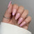 Elegantes Schmetterlingsdesign Press-On Nägel Brehn