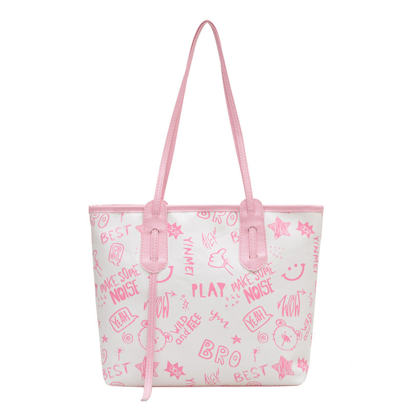 WoPlayful Graphic Tote Bag Brehn
