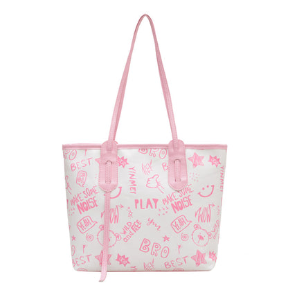 WoPlayful Graphic Tote Bag Brehn