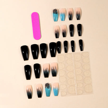 Ombre Gradient Acryl Nagel Kunst Brehn