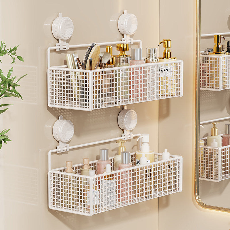 Saug-Montage Vertikales Mesh Kosmetik- & Toiletten-Organizer