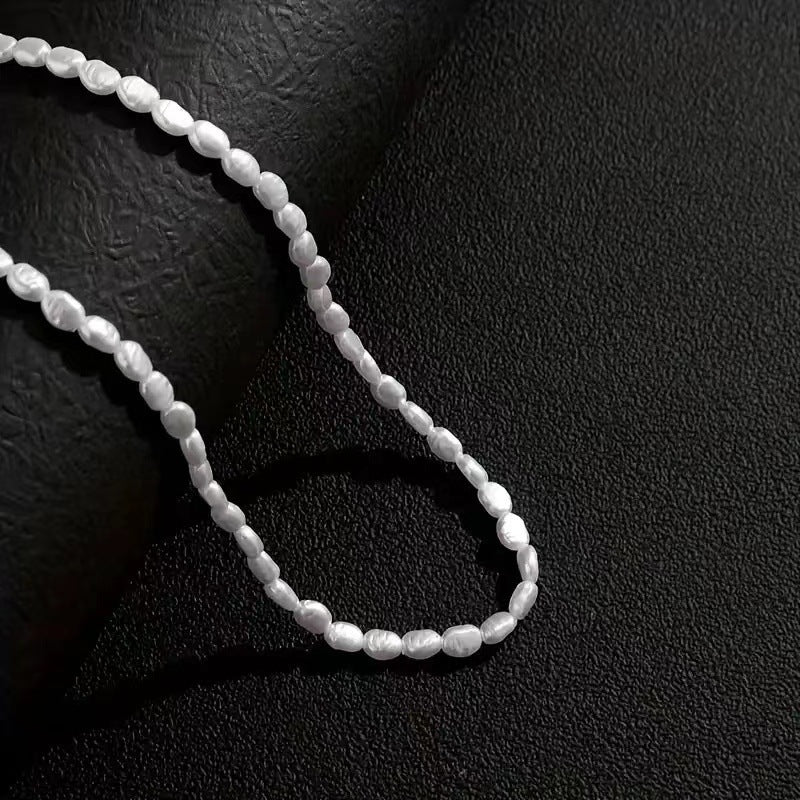 Elegante Perlenkette Brehn
