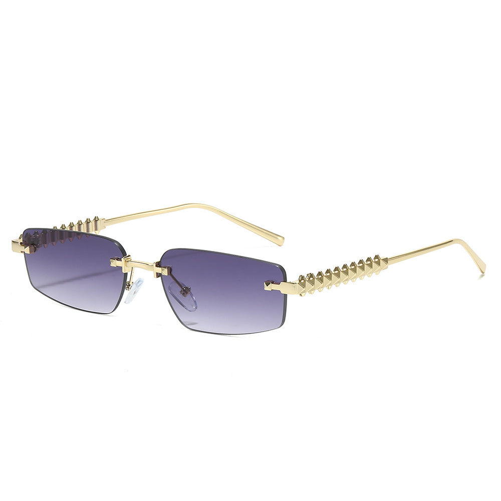 Damen Designer Sonnenbrille mit einzigartigem Stacheldraht-Design Brehn