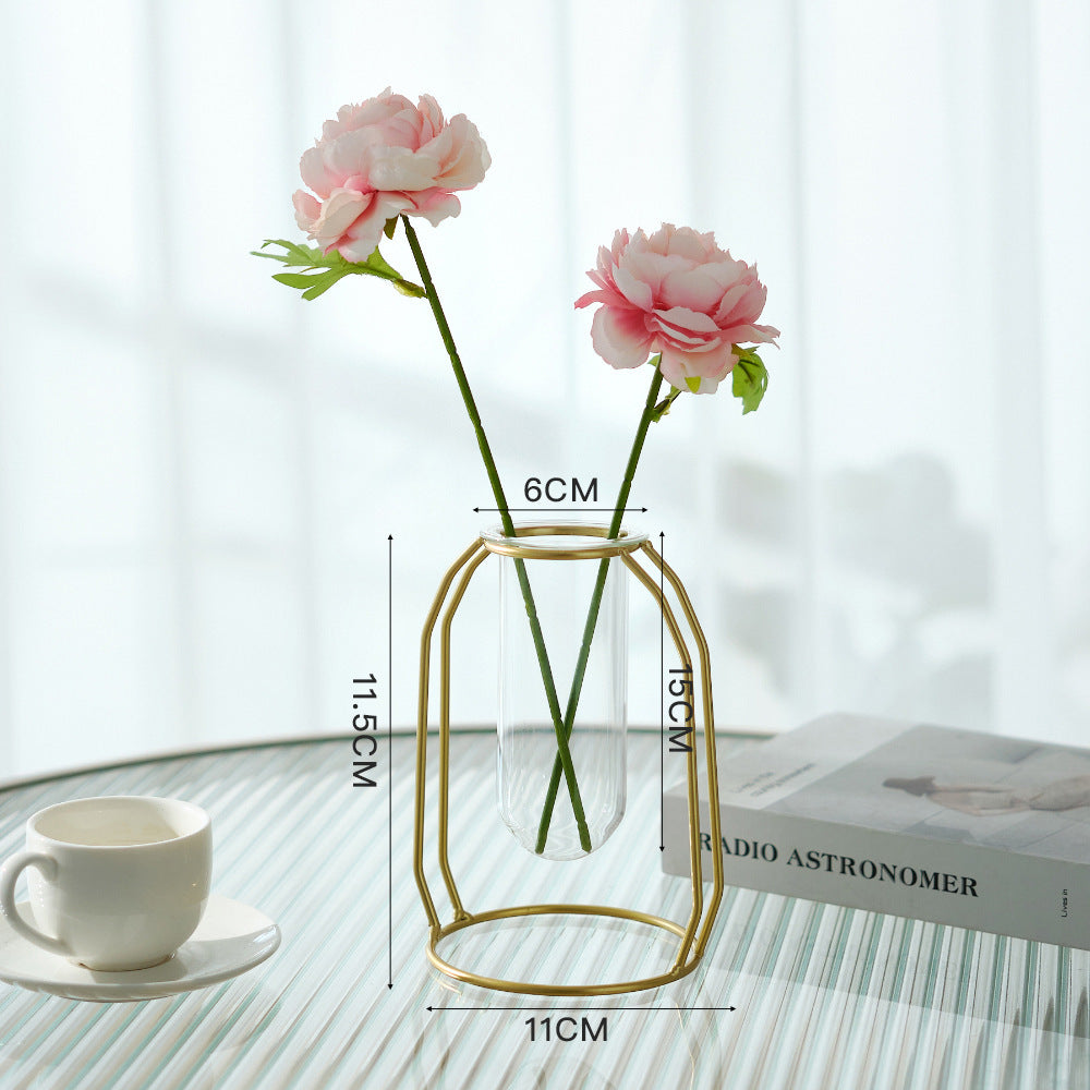 Geometrischer Tisch Pflanzenhalter