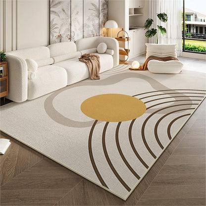 Stylischer geometrischer Muster-Teppich Brehn