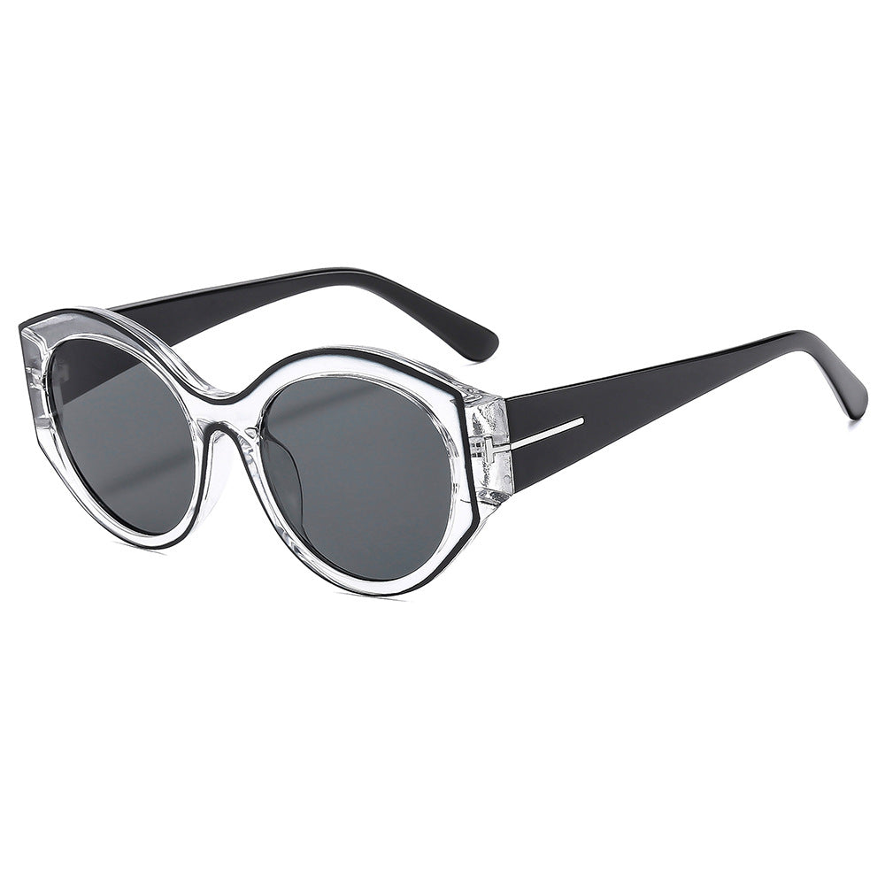 Damen Cat-Eye Sonnenbrille mit extravagantem Rahmen und UV-Schutz Brehn