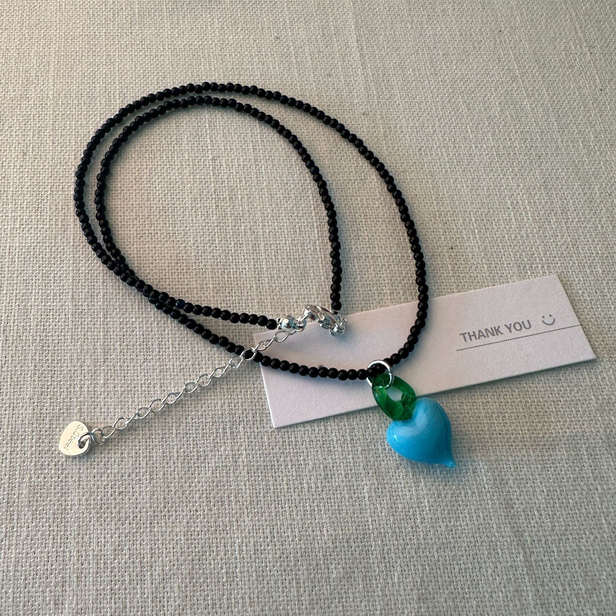 Minimalistische Perlenkette Brehn