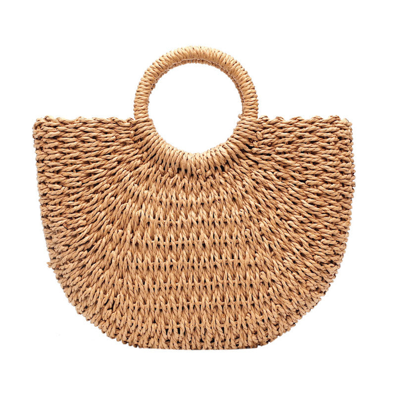 Strandtasche Aus Handgeflochtenem Naturmaterial Brehn