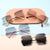 Damen modische quadratische Sonnenbrille mit zarten Designdetails Brehn