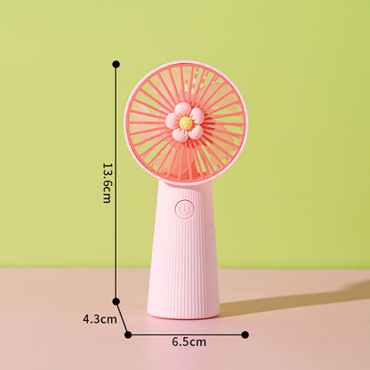 Blumen-Themen Handheld Kühlventilator Brehn