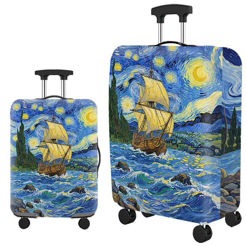 Unisex Hartschalenreisekoffer mit verspieltem Igelmotiv Brehn