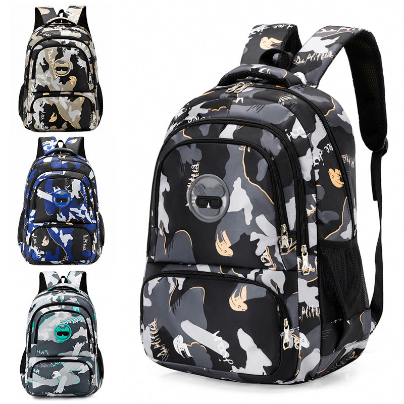 Trendige stilvolle Grafik Rucksack Brehn