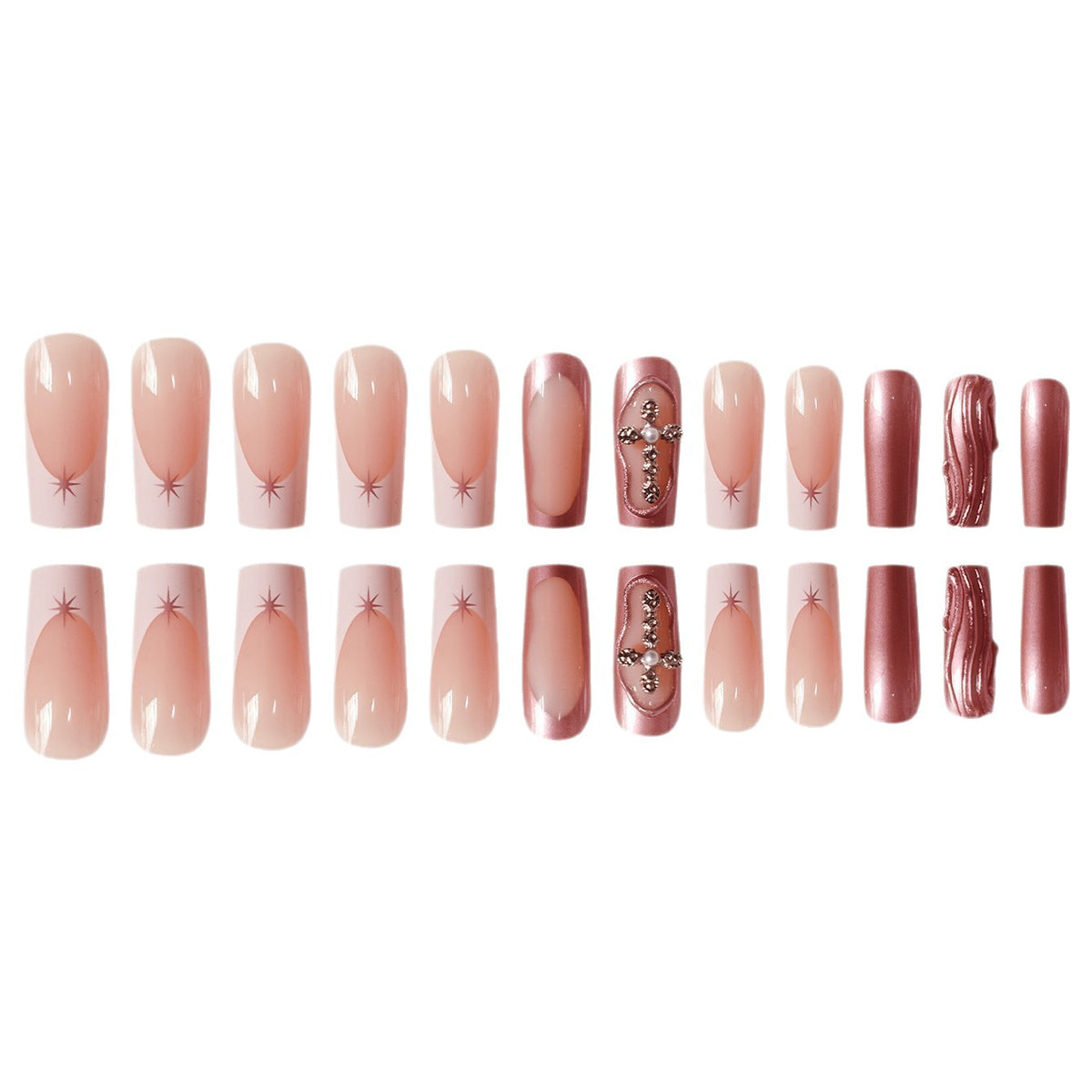 Luxuriöse Nagelkunstverlängerungen Brehn