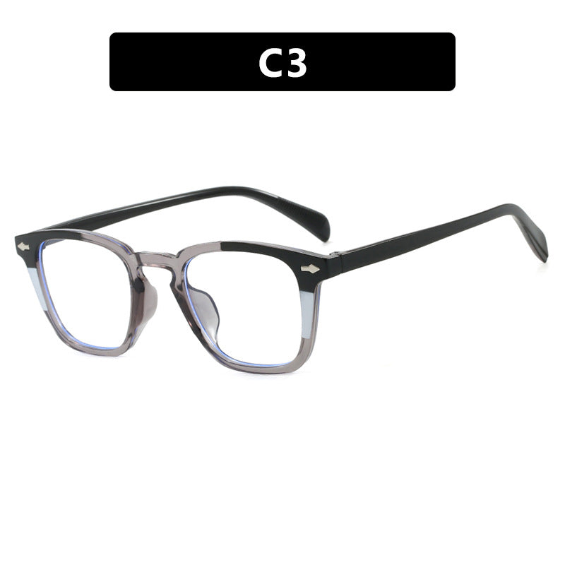 Damen moderne quadratische Sonnenbrille mit verspiegeltem UV-Schutz Brehn