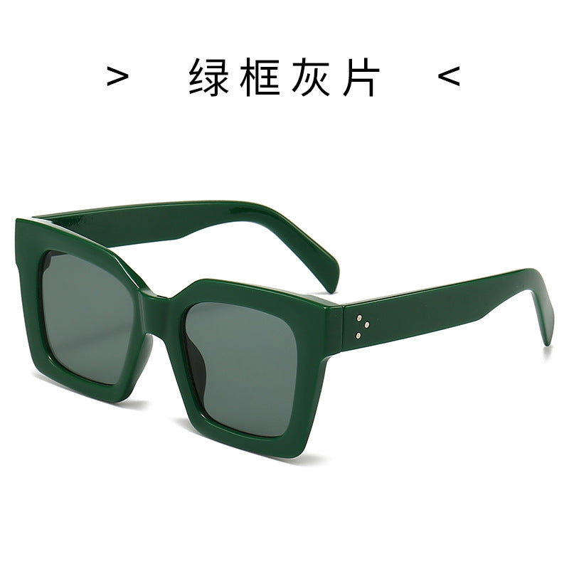 Damen Modische Sonnenbrille im markanten Schildkrötendesign Brehn