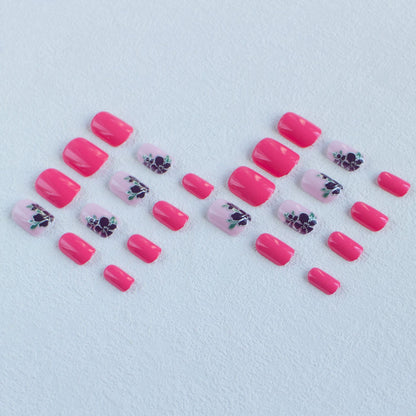 Floral Art Acryl Nageldesign Set