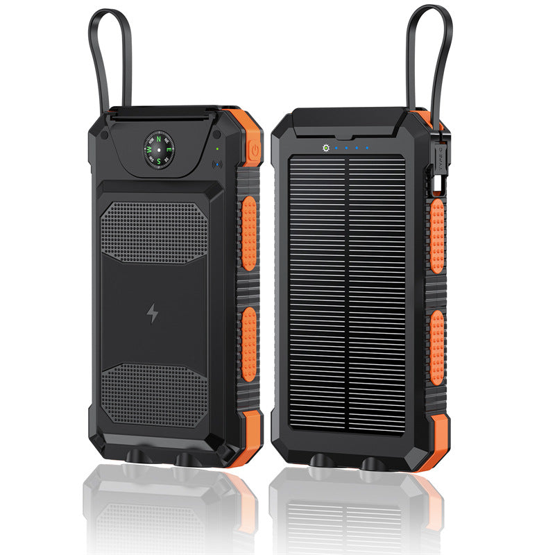 Wasserdichte Solar-Powerbank mit Eingebautem Kompass Brehn